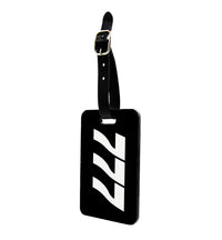 Thumbnail for Boeing 777 Text Designed Luggage Tag