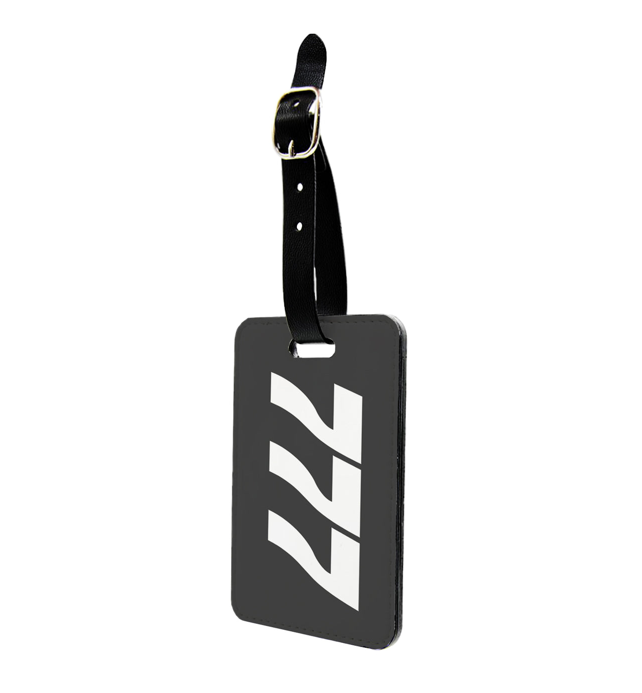 Boeing 777 Text Designed Luggage Tag