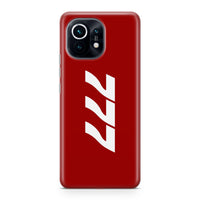 Thumbnail for Boeing 777 Text Designed Xiaomi Cases