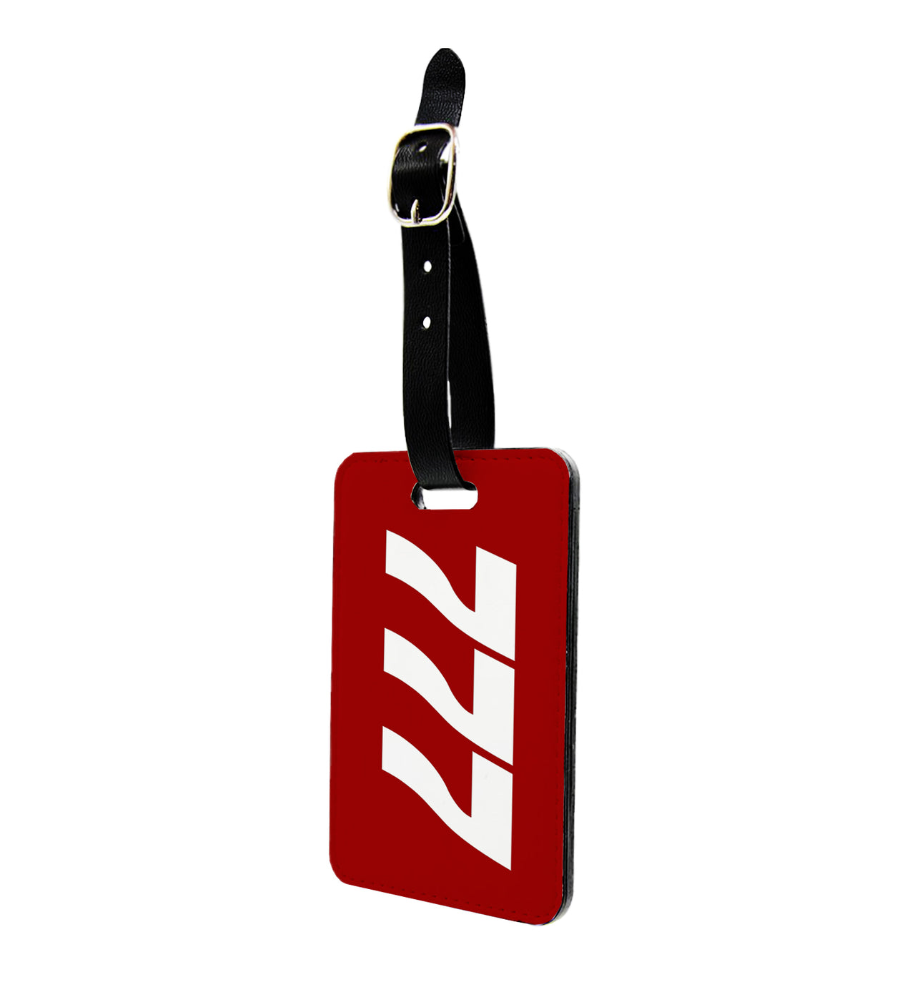 Boeing 777 Text Designed Luggage Tag