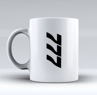 Thumbnail for 777 Text Side Designed Mugs