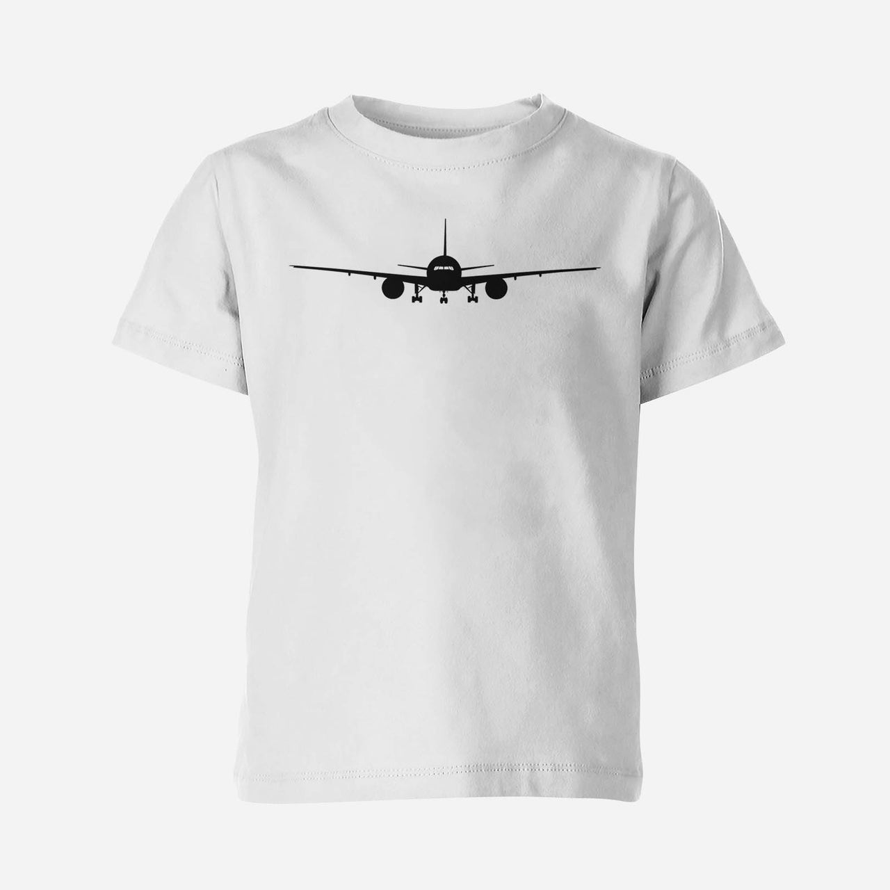 Boeing 777 Silhouette Designed Children T-Shirts