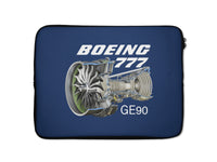 Thumbnail for Boeing 777 & GE90 Engine Designed Laptop & Tablet Cases