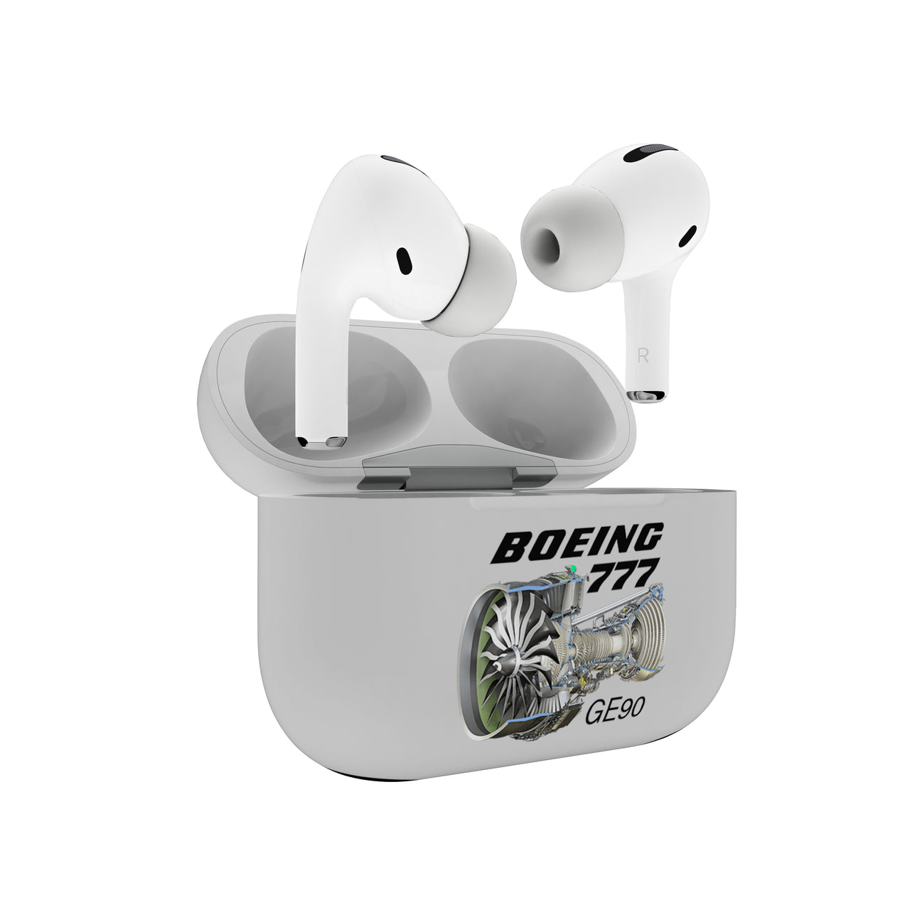 Boeing 777 & GE90 Engine Designed AirPods  Cases