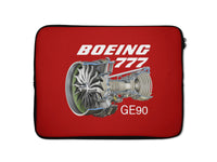Thumbnail for Boeing 777 & GE90 Engine Designed Laptop & Tablet Cases
