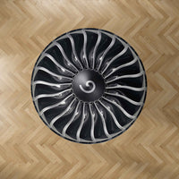 Thumbnail for Boeing 777 & GE90 Engine Designed Carpet & Floor Mats (Round)