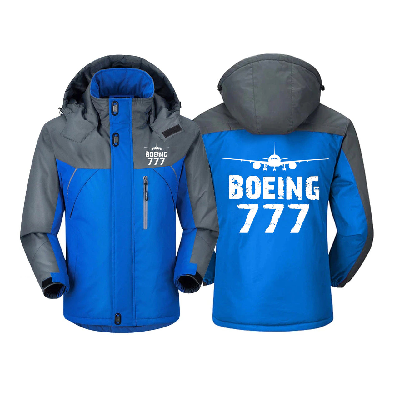Boeing 777 & Plane Designed Thick Winter Jackets