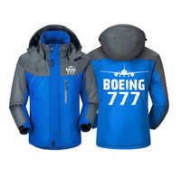 Thumbnail for Boeing 777 & Plane Designed Thick Winter Jackets