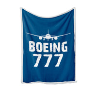 Thumbnail for Boeing 777 & Plane Designed Bed Blankets & Covers