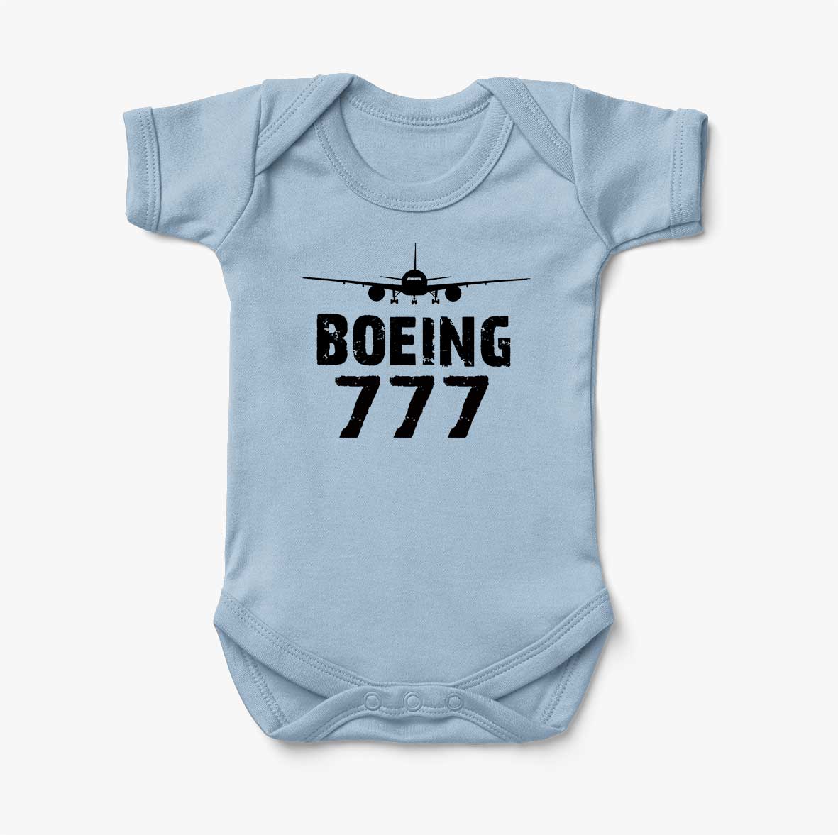 Boeing 777 & Plane Designed Baby Bodysuits