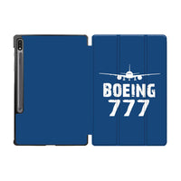 Thumbnail for Boeing 777 & Plane Designed Samsung Tablet Cases