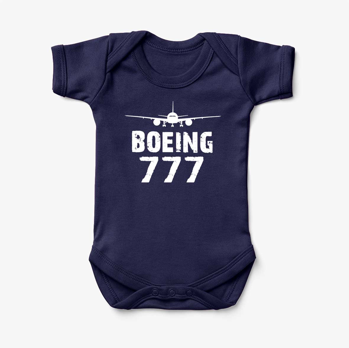 Boeing 777 & Plane Designed Baby Bodysuits