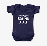 Thumbnail for Boeing 777 & Plane Designed Baby Bodysuits