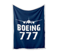 Thumbnail for Boeing 777 & Plane Designed Bed Blankets & Covers
