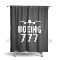 Thumbnail for Boeing 777 & Plane Designed Shower Curtains