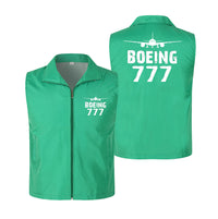Thumbnail for Boeing 777 & Plane Designed Thin Style Vests