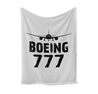 Thumbnail for Boeing 777 & Plane Designed Bed Blankets & Covers