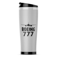 Thumbnail for Boeing 777 & Plane Designed Stainless Steel Travel Mugs