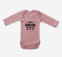 Thumbnail for Boeing 777 & Plane Designed Baby Bodysuits