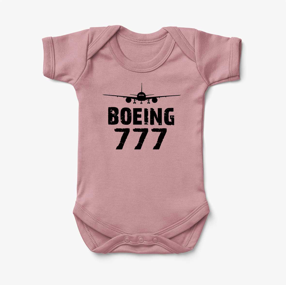 Boeing 777 & Plane Designed Baby Bodysuits