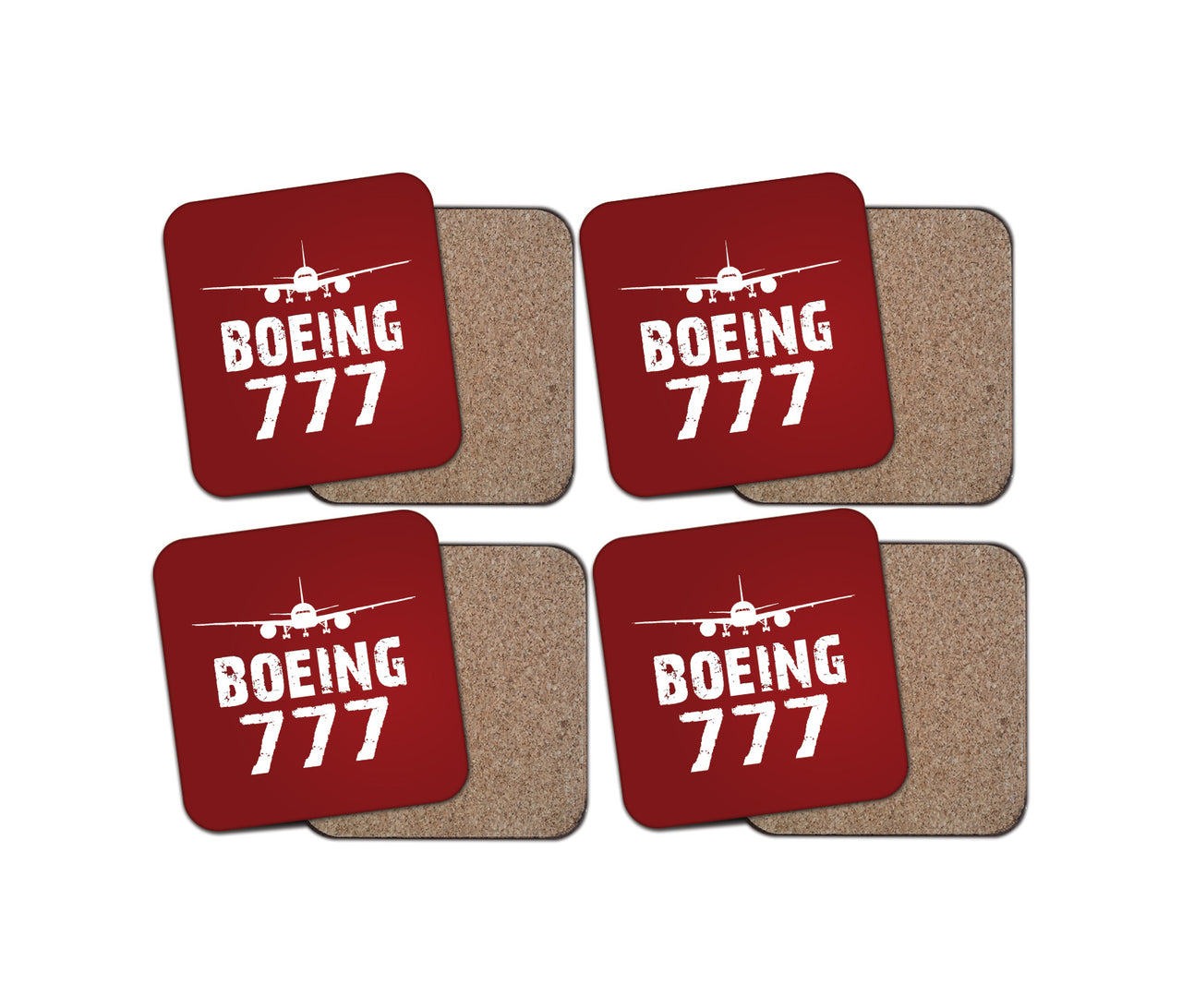 Boeing 777 & Plane Designed Coasters
