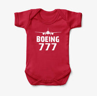 Thumbnail for Boeing 777 & Plane Designed Baby Bodysuits