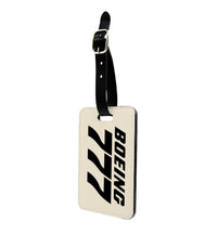 Thumbnail for Boeing 777 & Text Designed Luggage Tag
