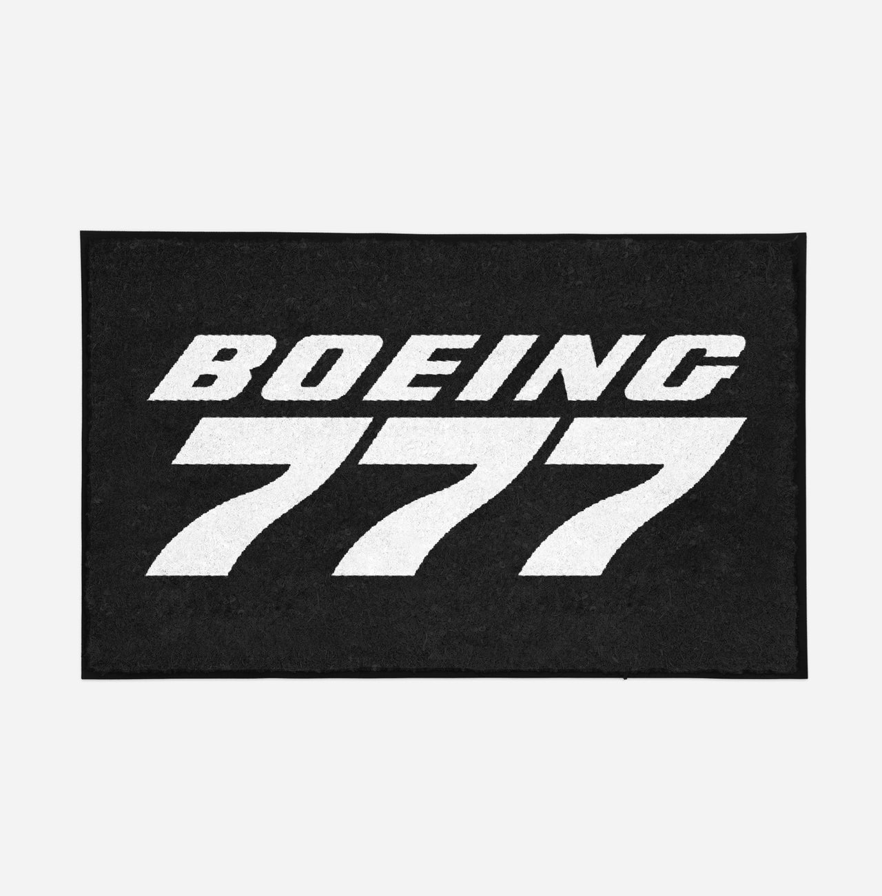Boeing 777 & Text Designed Door Mats