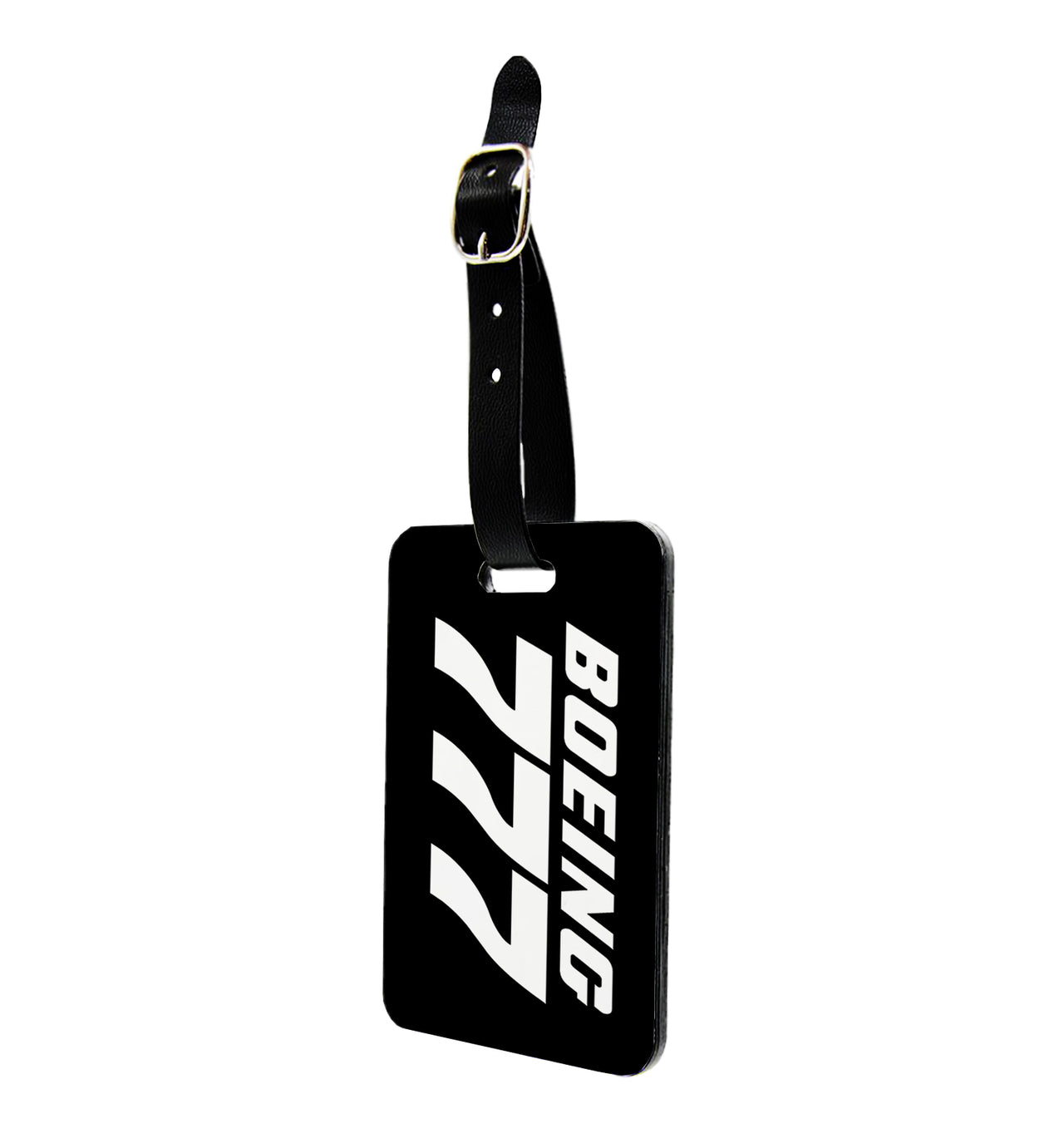 Boeing 777 & Text Designed Luggage Tag