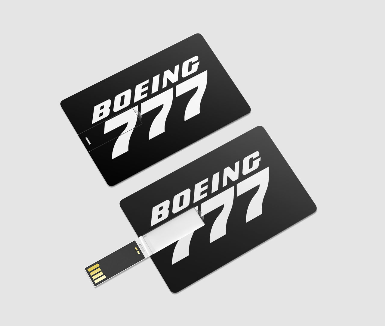 Boeing 777 & Text Designed USB Cards