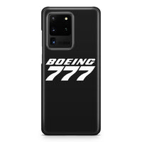 Thumbnail for Boeing 777 & Text Samsung S & Note Cases