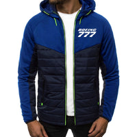 Thumbnail for Boeing 777 & Text Designed Sportive Jackets