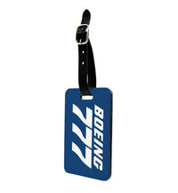 Thumbnail for Boeing 777 & Text Designed Luggage Tag