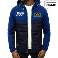 Thumbnail for Boeing 777 & Text Designed Sportive Jackets