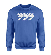 Thumbnail for Boeing 777 & Text Designed Sweatshirts