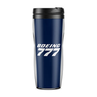 Thumbnail for Boeing 777 & Text Designed Travel Mugs