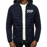 Thumbnail for Boeing 777 & Text Designed Sportive Jackets