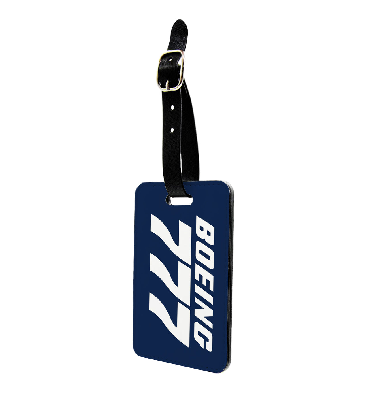 Boeing 777 & Text Designed Luggage Tag