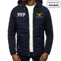 Thumbnail for Boeing 777 & Text Designed Sportive Jackets