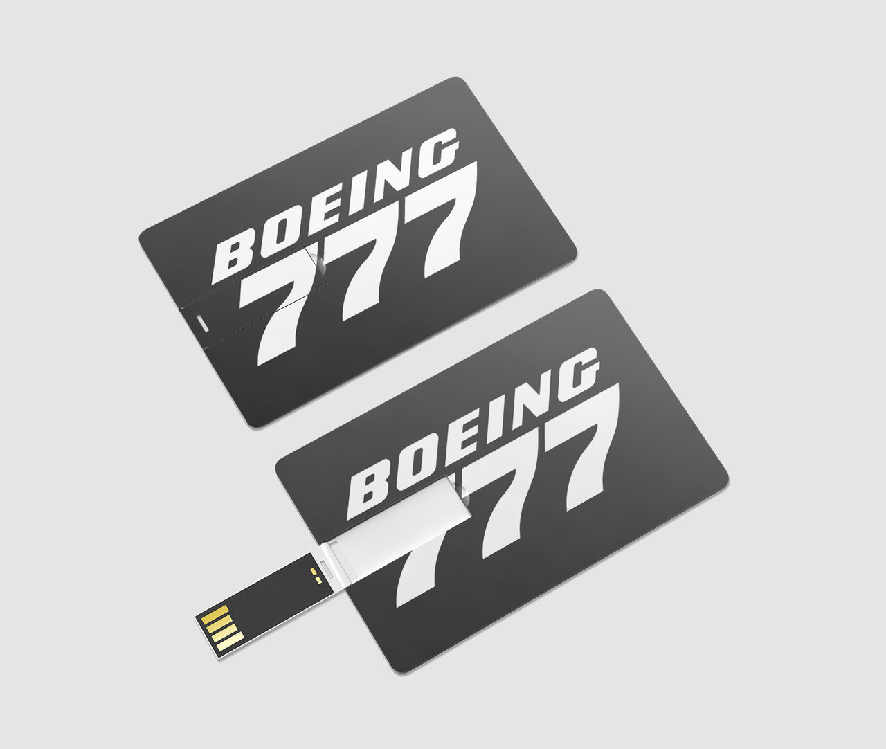 Boeing 777 & Text Designed USB Cards