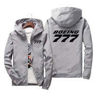 Thumbnail for Boeing 777 & Text Designed Windbreaker Jackets