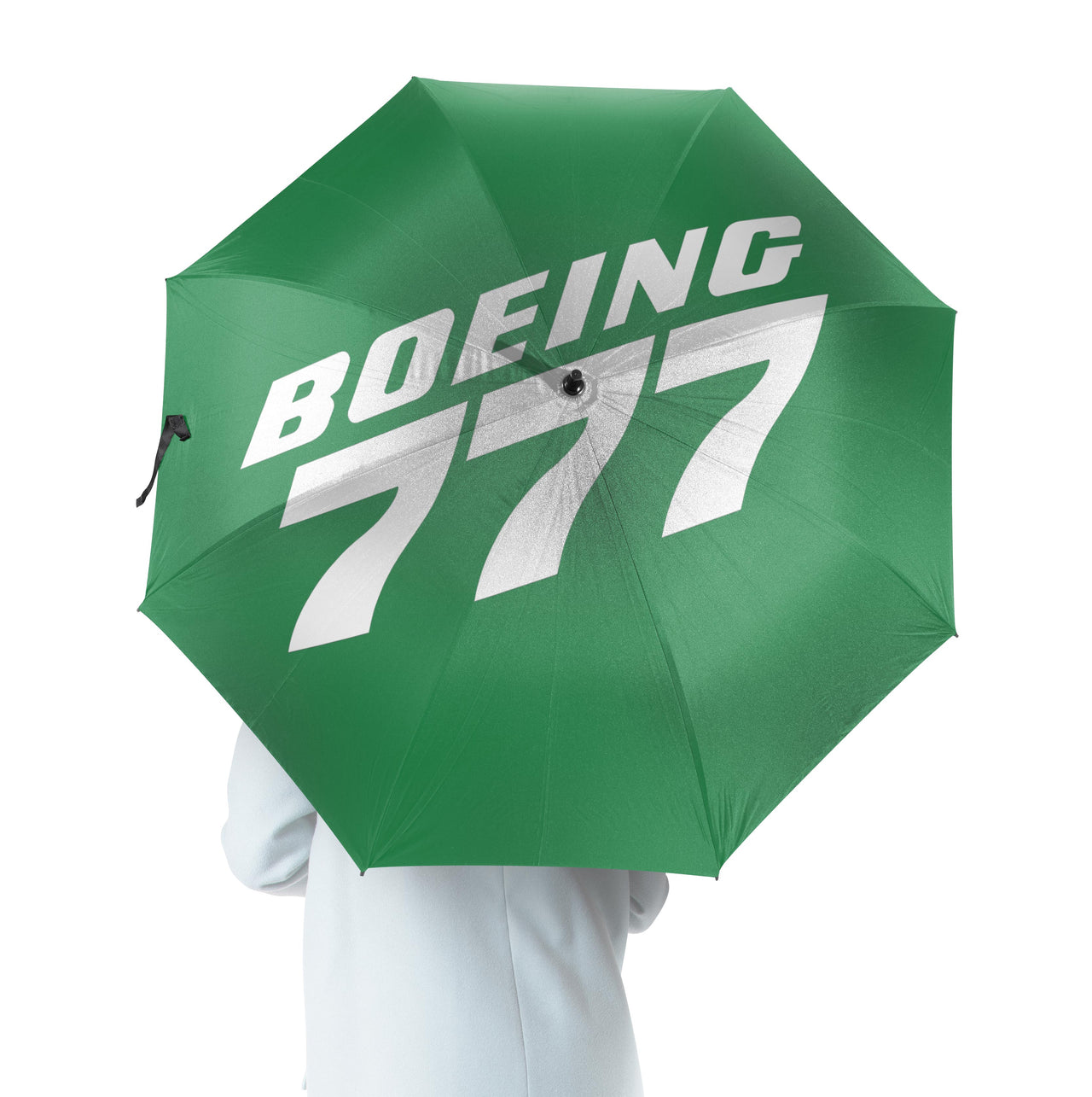 Boeing 777 & Text Designed Umbrella