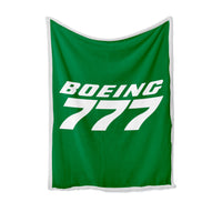 Thumbnail for Boeing 777 & Text Designed Bed Blankets & Covers
