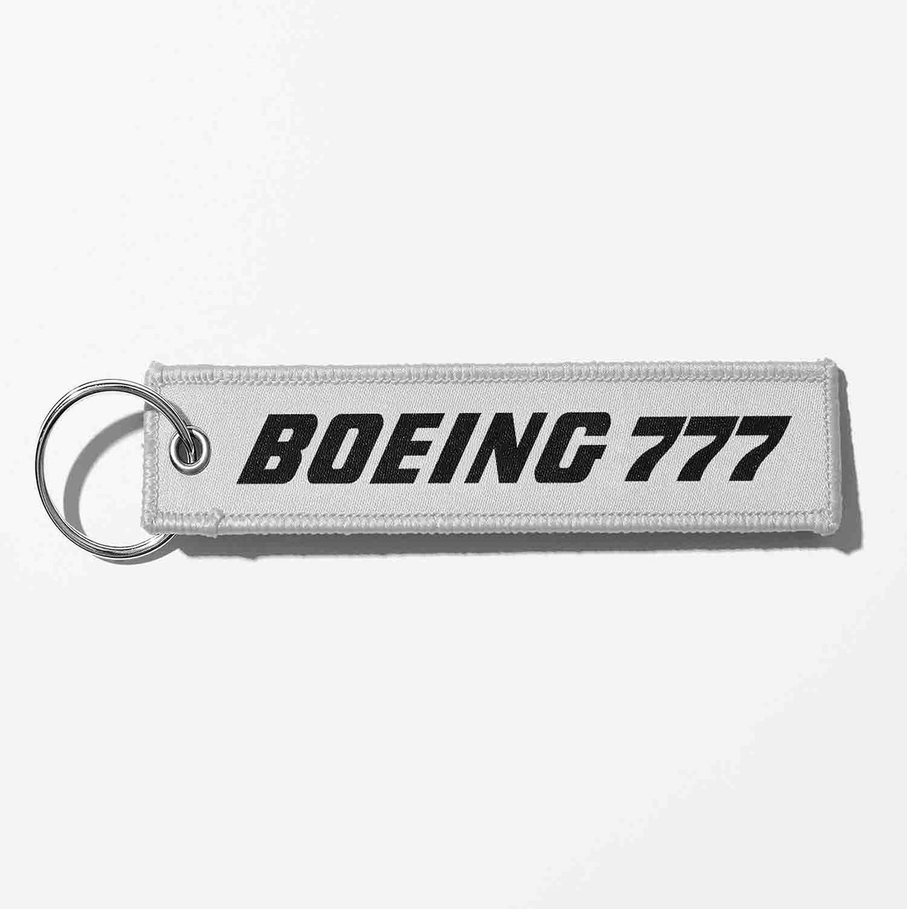 Boeing 777 & Text Designed Key Chains