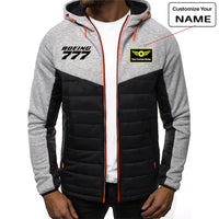 Thumbnail for Boeing 777 & Text Designed Sportive Jackets