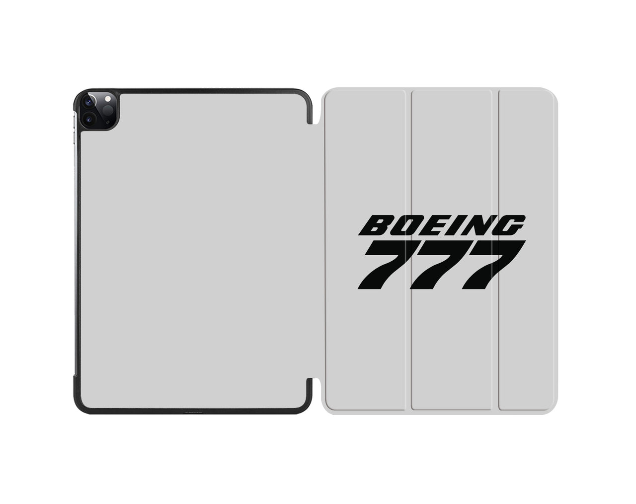 Boeing 777 & Text Designed iPad Cases