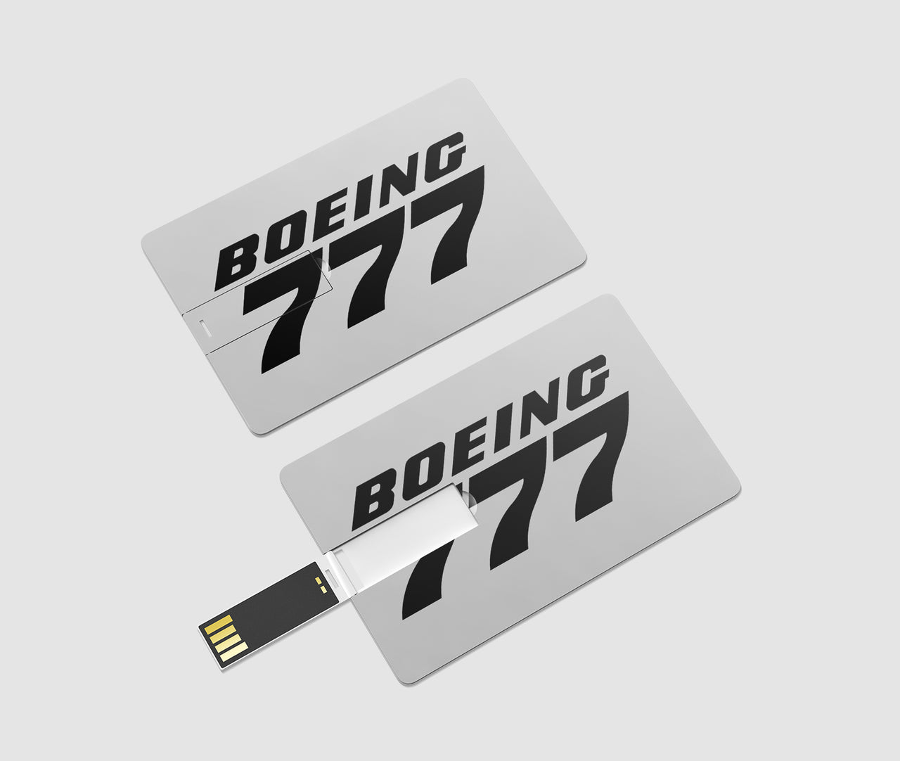 Boeing 777 & Text Designed USB Cards