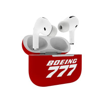 Thumbnail for Boeing 777 & Text Designed AirPods  Cases