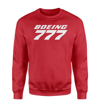 Thumbnail for Boeing 777 & Text Designed Sweatshirts