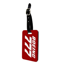 Thumbnail for Boeing 777 & Text Designed Luggage Tag